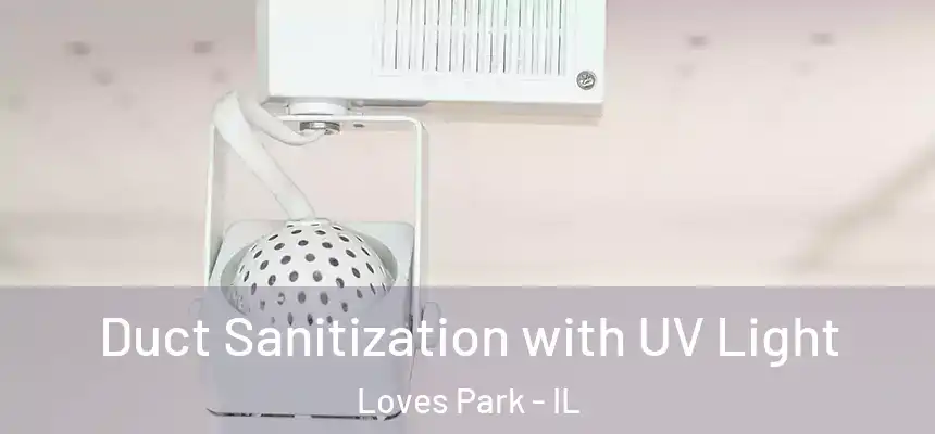 Duct Sanitization with UV Light Loves Park - IL